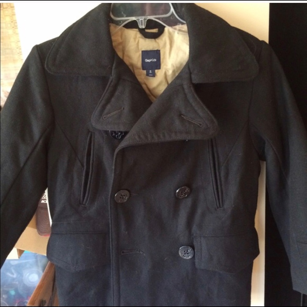 Gap Kids Navy Pea Coat